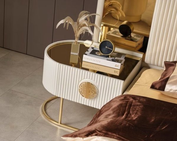 Белая спальня Gucci Гуччи с золотом, Green