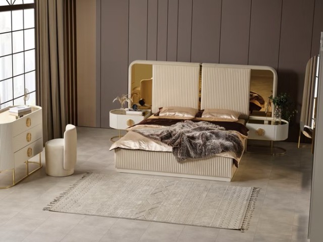 Белая спальня Gucci Гуччи с золотом, Green