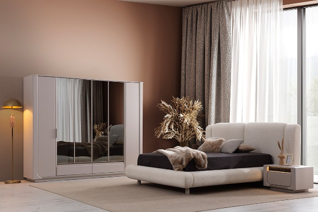 Модная современная спальня Жемчужина ( Инчи) ROLL