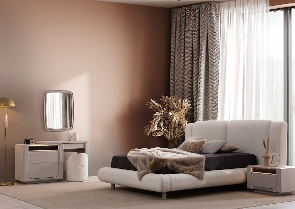 Модная современная спальня Жемчужина ( Инчи) ROLL