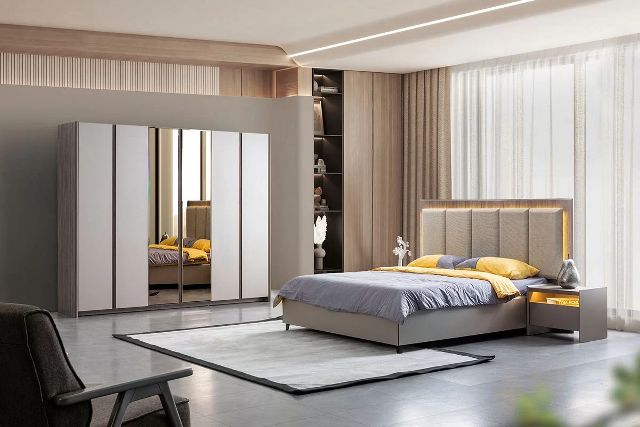 Спальня Луна в цвете мокко, ROLL