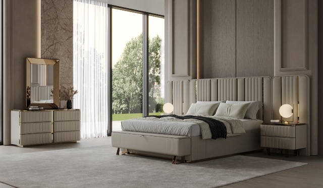 Белая спальня с золотом Джокер, SAKA Белая спальня с золотом Джокер, SAKA