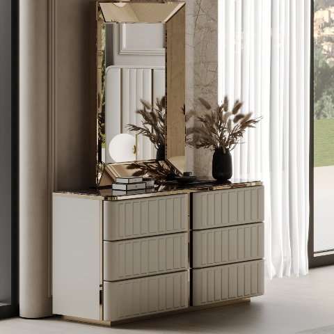 Белая спальня с золотом Джокер, SAKA