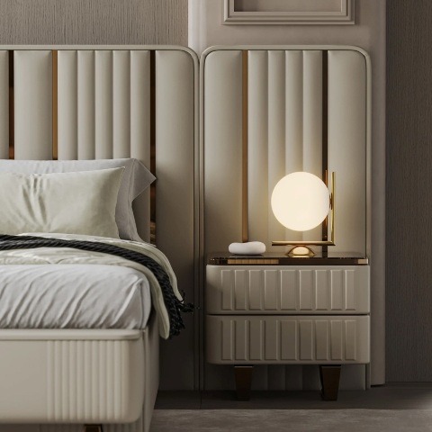 Белая спальня с золотом Джокер, SAKA Белая спальня с золотом Джокер, SAKA