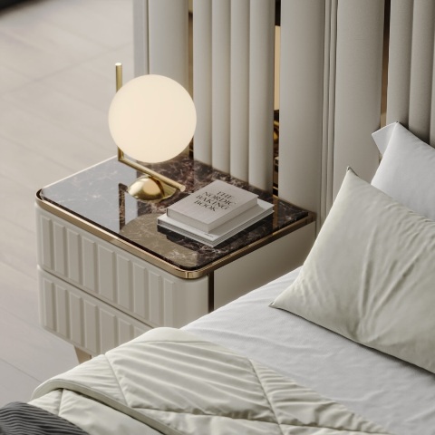 Белая спальня с золотом Джокер, SAKA