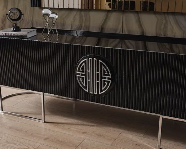 Черная тумба под телевизор Gucci , Грин