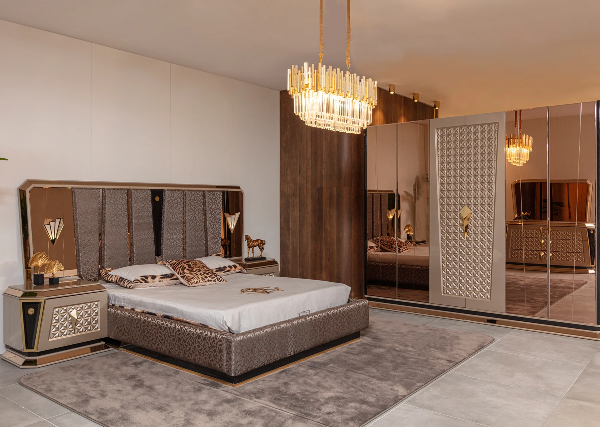 Элитная дизайнерская спальня Алмаз NERO