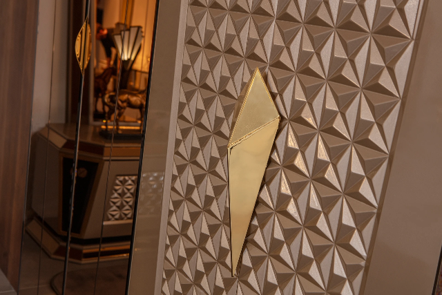 Элитная дизайнерская спальня Алмаз NERO Элитная дизайнерская спальня Алмаз NERO