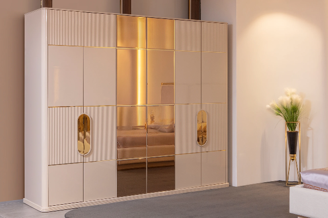 Белая спальня Галактика в стиле модерн NERO Белая спальня Галактика в стиле модерн NERO