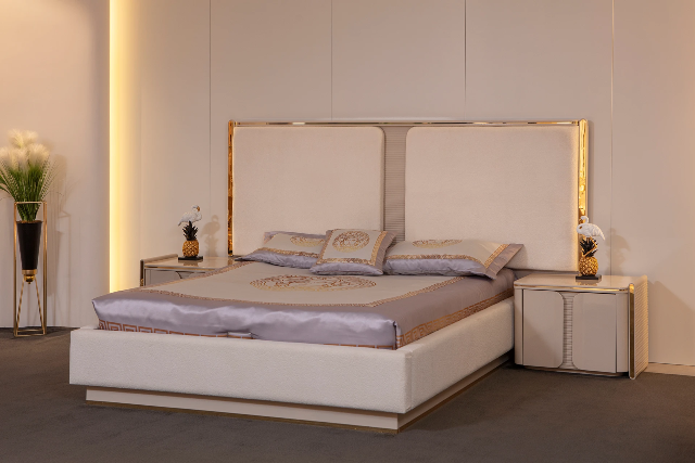 Белая спальня Галактика в стиле модерн NERO Белая спальня Галактика в стиле модерн NERO