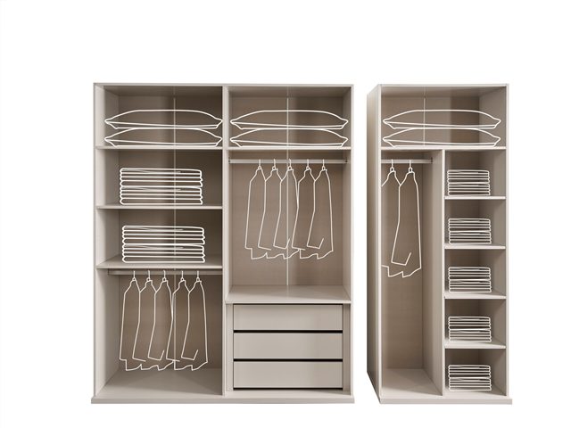 Белая современная спальня Вега, ONS