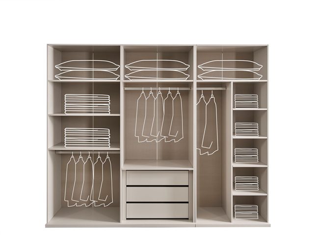 Белая современная спальня Вега, ONS