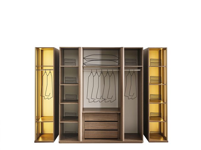 Коричневая спальня Лива ( LIVA),  ONS