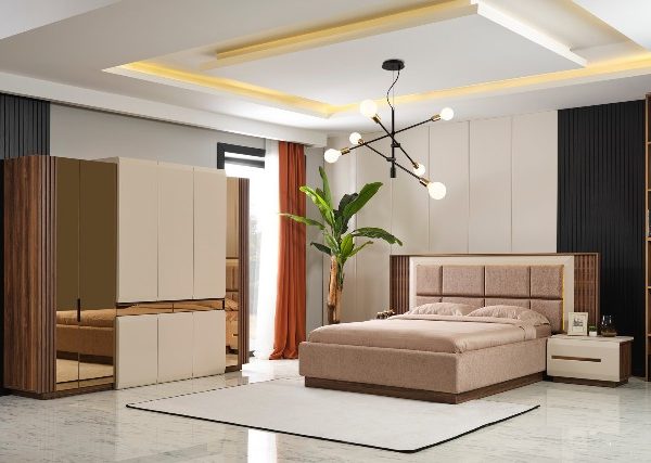 Спальня Монза в цвете орех зебрано ONS, Турция