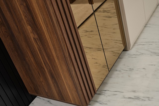 Спальня Монза в цвете орех зебрано ONS, Турция