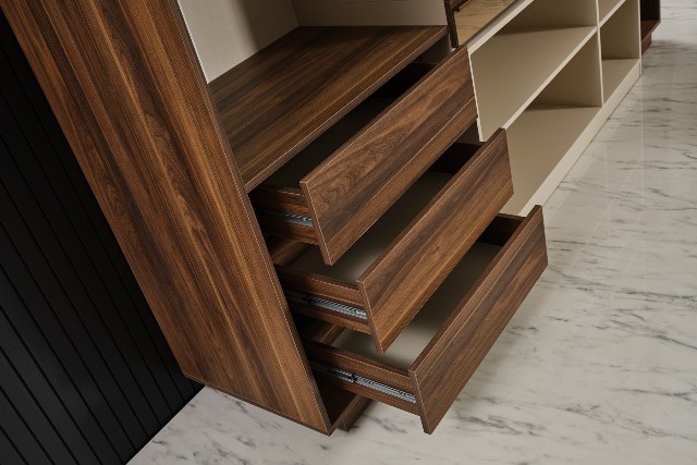 Спальня Монза в цвете орех зебрано ONS, Турция