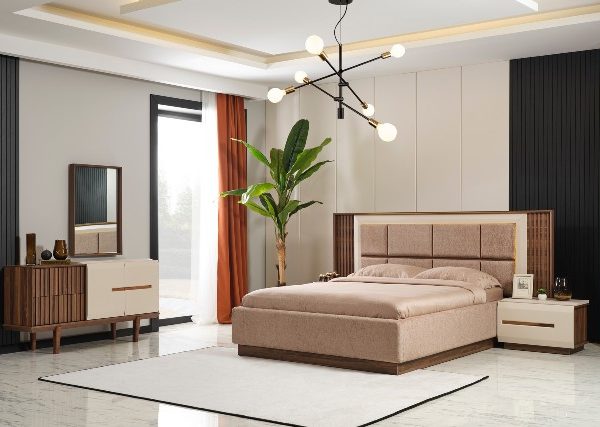 Спальня Монза в цвете орех зебрано ONS, Турция