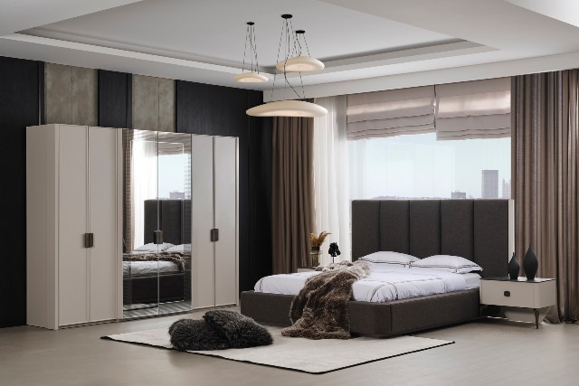 Стильный современный комплект мебели для спальни Зенит, Онс Стильный современный комплект мебели для спальни Зенит, Онс