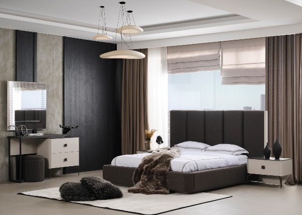 Стильный современный комплект мебели для спальни Зенит, Онс