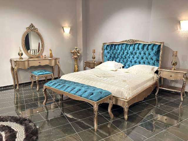 Золотая спальня Венеция в стиле барокко Турция Золотая спальня Венеция в стиле барокко Турция