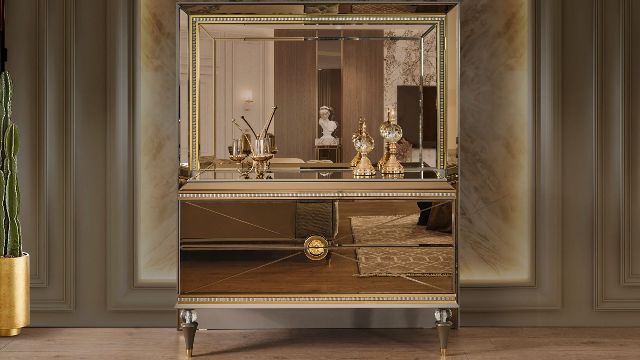 Зеркальная спальня в стиле АРТ-Деко Асия, Инфавори