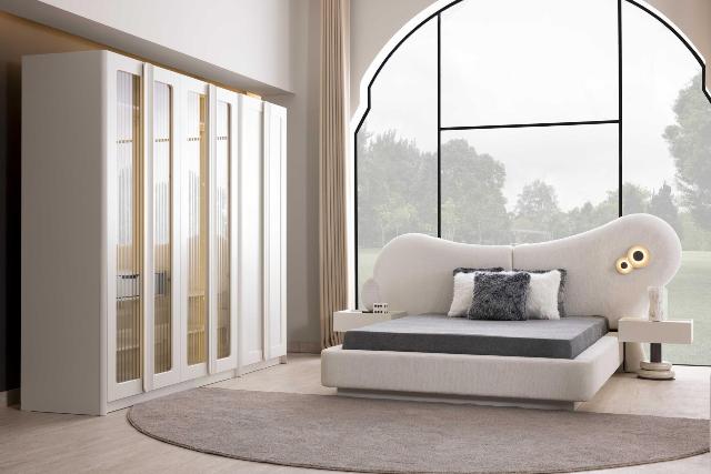 Дизайнерская белая спальня Белград, Идол Дизайнерская белая спальня Белград, Идол