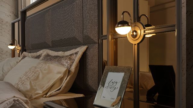 Спальня с золотыми фасадами Престиж, INFAVORI Спальня с золотыми фасадами Престиж, INFAVORI