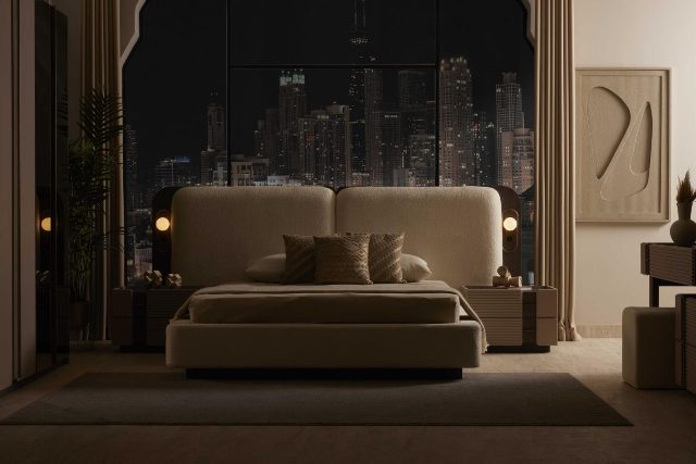 Современный мебельный гарнитур в спальню Лион, Идол