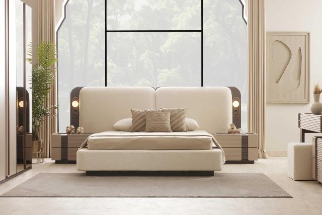 Современный мебельный гарнитур в спальню Лион, Идол