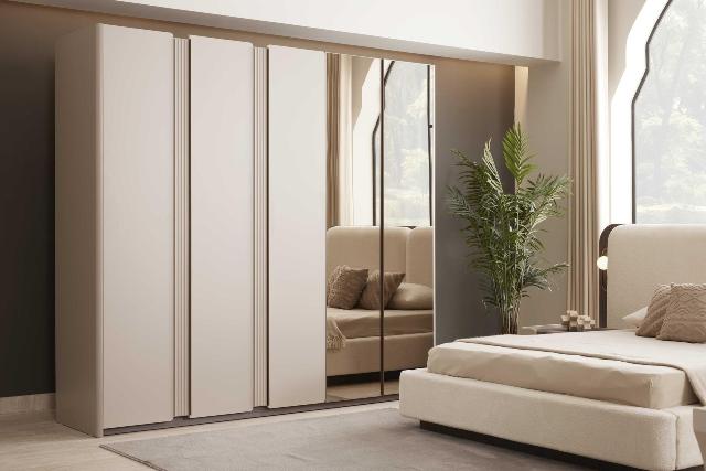 Современный мебельный гарнитур в спальню Лион, Идол