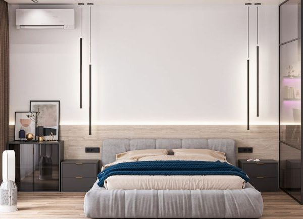 Мягкая современная кровать Бон, ШГ