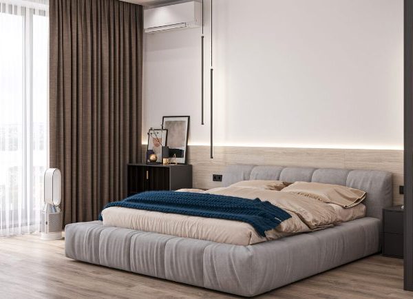 Мягкая современная кровать Бон, ШГ