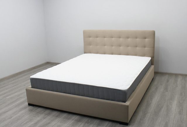 Мягкая велюровая двухспальная кровать Скай, ШГ Мягкая велюровая двухспальная кровать Скай, ШГ