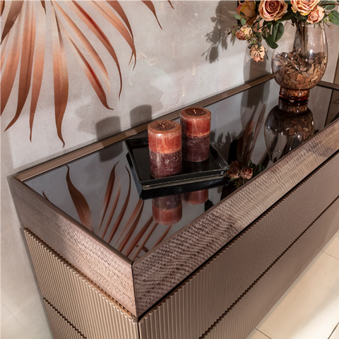 Современная бежевая спальня Венеция, Арт-Деко, FF Современная бежевая спальня Венеция, Арт-Деко, FF