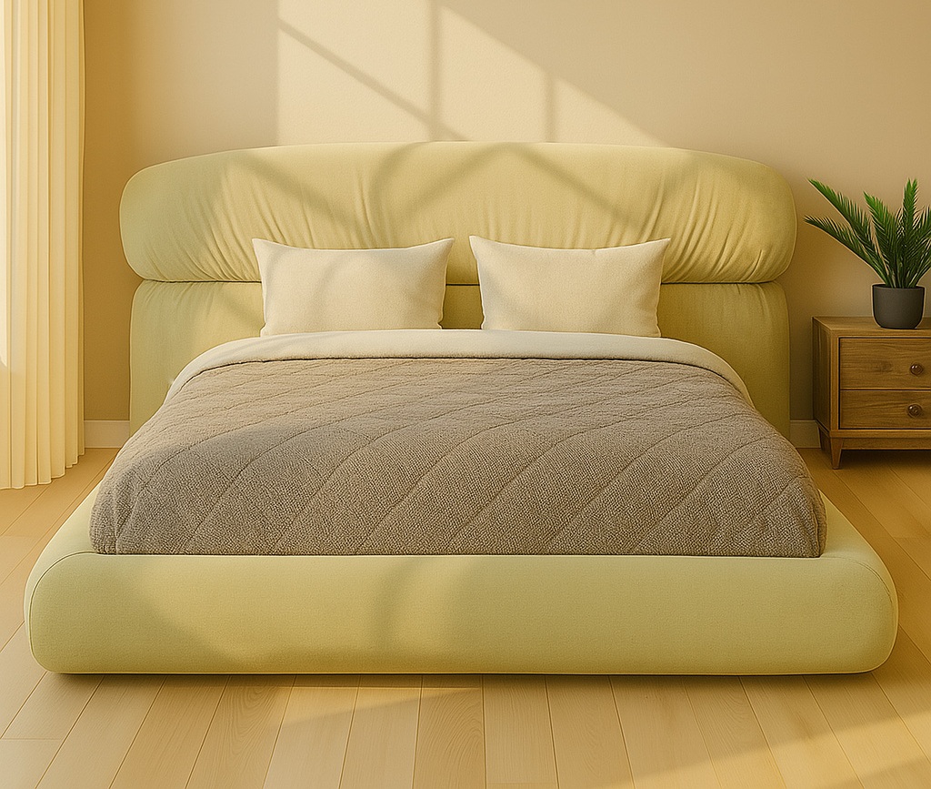 Стильная современная мягкая кровать Лаура L 058, Р Стильная современная мягкая кровать Лаура L 058, Р