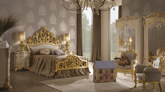 Детская спальня в стиле барокко Империале Ghezzani Детская спальня в стиле барокко Империале Ghezzani