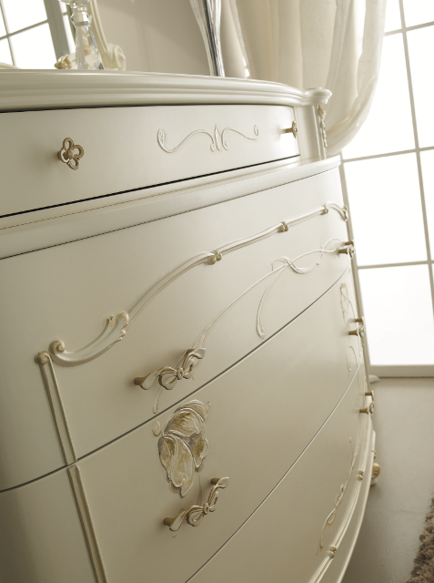 Белая итальянская спальня Венера Ghezzani