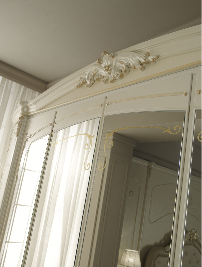 Белая итальянская спальня Венера Ghezzani