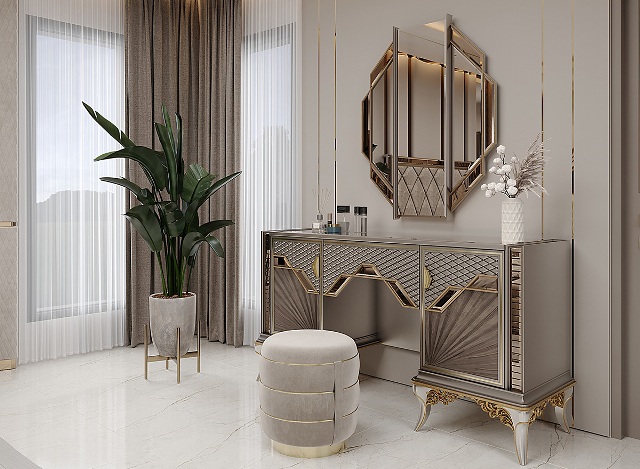 Элитный спальный гарнитур Дворец, Турция Медмо