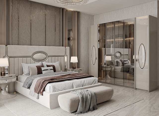 Элитная богатая спальня Модена, Медмо