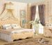 Спальня 801-2 бежевого цвета, экокожа